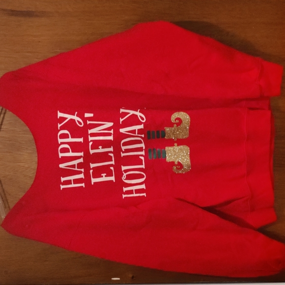 unknown Tops - "Happy Elfin' Holidays" Sweatshirt